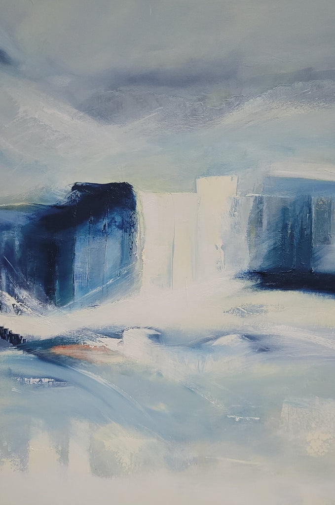 Its Just a Breaking Wave - Oil On Canvas - SOLD